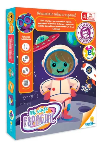 Juego De Mesa Didáctico Secuencias Mi Viaje Espacial Niños