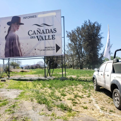 Terrenos En Venta En Cañadas Del Valle, A 7min Del Pueblito