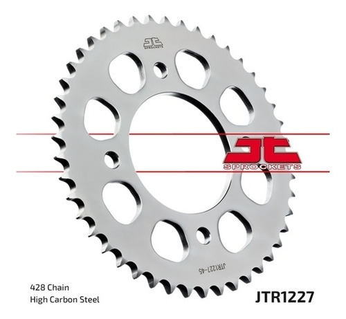 Imagen 2 de 6 de Transmision Completa Jt Honda Cb 190f 45-14 Beitia Motos