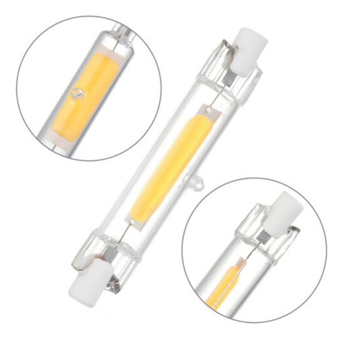 Bombilla Cob De Tubo De Vidrio J118 Led R7s De 118 Mm 100 W