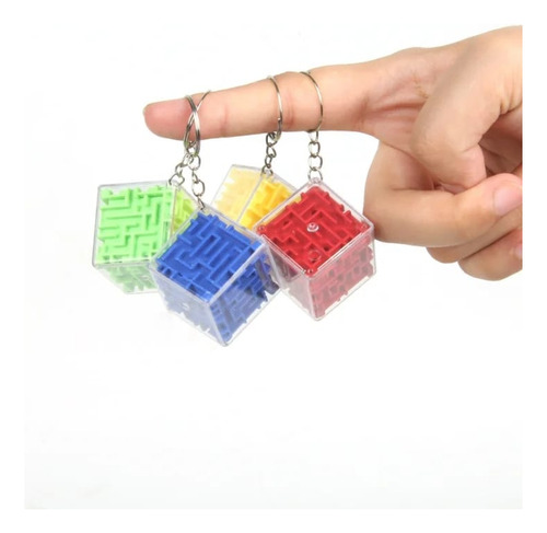 Llaveros Cubo De Color Laberinto Pack X12 Souvenir Ltf Shop 