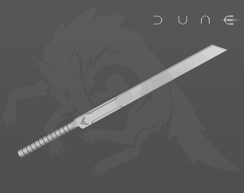 Pelicula Dune 2021 Espada De Duncan(figuras De Plastico)