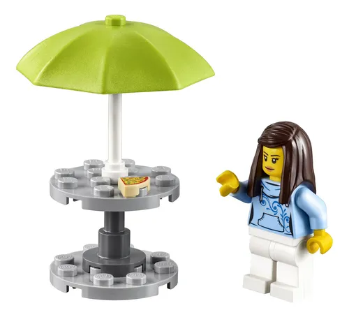 Camión Lego Pizza Van 60150 De Juguete Con Patinete Y 2 Mini