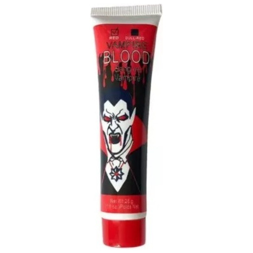 Sangre Artificial Cara Cuerpo Halloween Disfraz Vampiro 28g