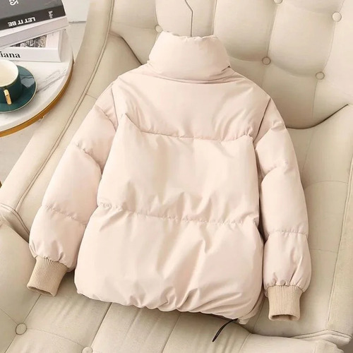 Chaqueta Acolchada De Algodón De Invierno Para Mujer, Abrigo