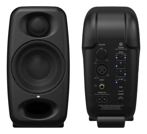 Par De Monitores Referência Ik Multimedia Mkii Microfone