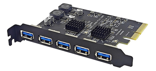 Tarjeta De Expansión Pci E 4x A Usb3.2 Rendimiento Estable