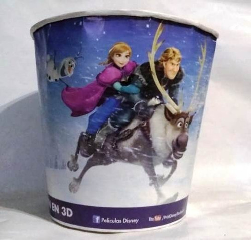 Balde Pochoclera Película Frozen Aventura Congelada - Disney