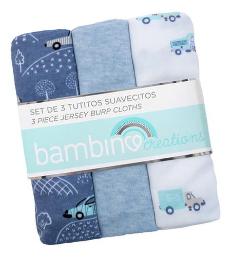 Tutitos Tutos Para Bebe Bambino Set 3 De Algodón Para Guagua
