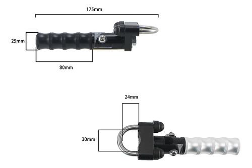 Posapies Defensa Motocicleta 22 A 28mm Bmw Ktm Triumph