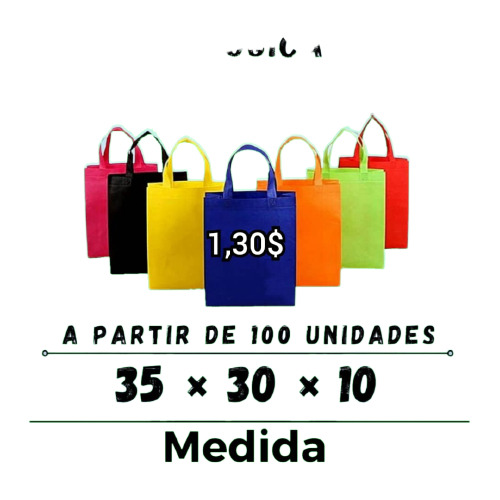 Bolsas Ecológicas, Sublimadas-unicolor! Promoción Empresas 