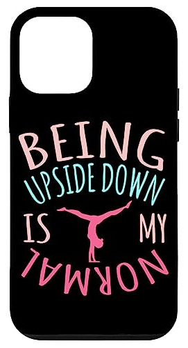 Funda Diseno Para iPhone 12 Mini Upside Down Is Normal Pl-02