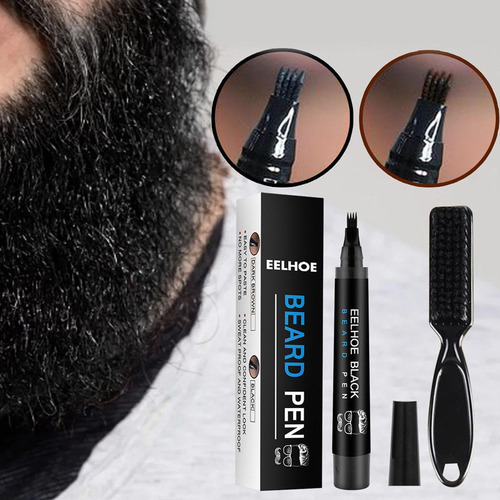 Caneta Impermeável Easy Beard Pencil Filler Z 6 Travel Beard