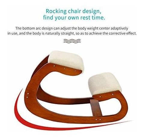 Imagen 6 de 7 de Silla Ergonómica De Rodillas Para La Postura Erguida - Mece