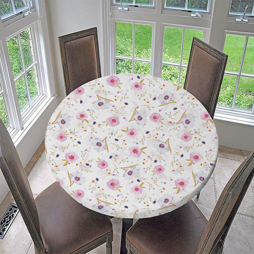 De Cocina De Mantel Elástico De 2 Piezas Con De Flores