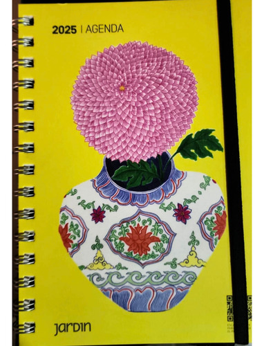 Agenda Jardín 2025 Anillada Organizar Días Semanas Meses Tapa Dura Con Elástico Para Cerrar Páginas Para Notas Ilustrada Por Ana Laura Perez 14 Ilustraciones Con Naturaleza Y Belleza