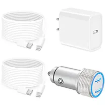Comprar [certificado Apple Mfi] Cargador De Coche Rápido Iphon...