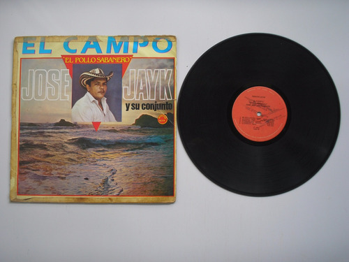 Lp Vinilo Jose Jayk Y Su Conjunto El Campo Edi Colombia 1991