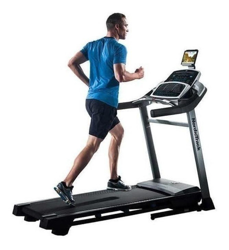 Esteira elétrica NordicTrack Z 1300i cor preto e cinza