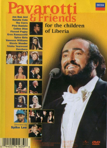 Dvd Pavarotti & Friends - For Guatemala And Kosovo & Liberia