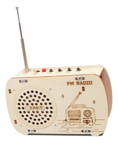Kit De Experimentos Científicos Con Modelo De Radio Para