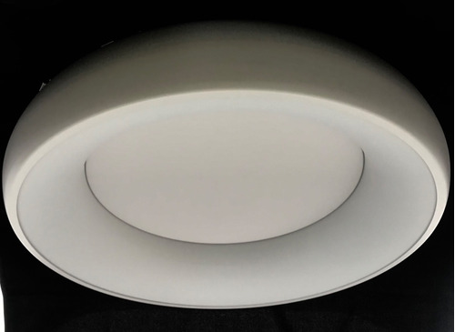 Imagen 5 de 8 de Plafón Minimalista 40w De Potencia Led Dimerizable Calido