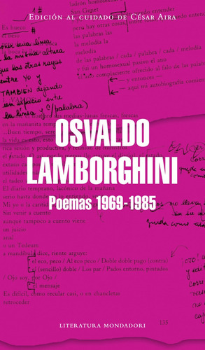 Poemas 1969-1985 / Lamborghini, Osvaldo