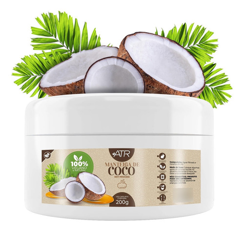 Manteiga 100% Pura Sabonete Cosmético - 200g