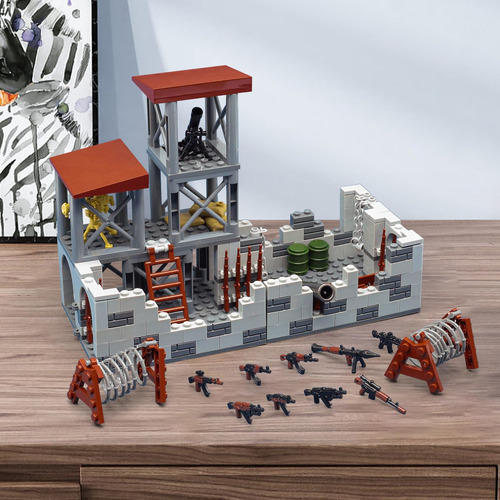 Wingift Juego De Ladrillos De Construcción De Base Militar.