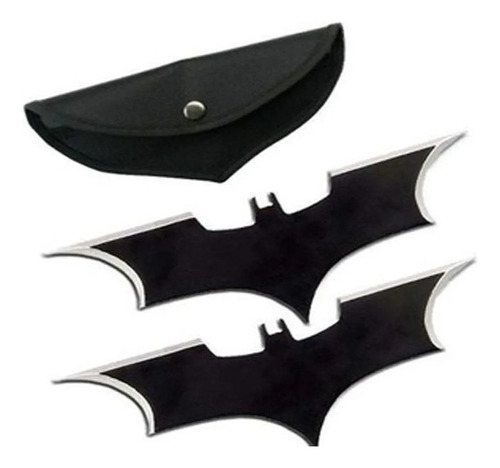 Combo 2 Shuriken Batman Estrella Lanzamiento  Batarang