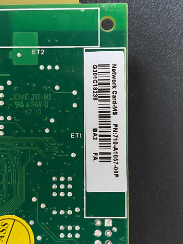 Imagen 3 de 3 de Eaton Network Card Ms 710-a1057-00p Modulo De Red Para Ups