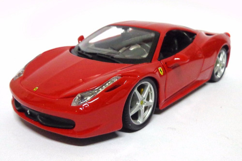 Ferrari 458 Italia Vermelha 1:24 Burago Maisto