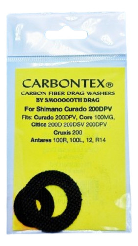 Disco De Freio Carbontex Shimano Carretilha Curado/ Antares