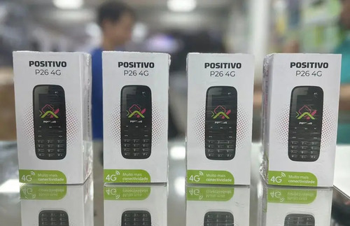 Celular Simples Positivo P26 Rede 4g Dual Chip Radio Mp3