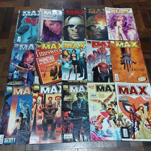 Lote 27 Gibis Marvel Max