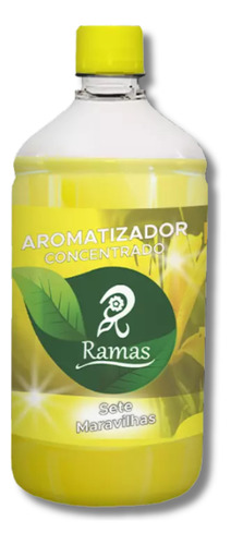 Aromatizador Ambientes Concentrado 1 Litro - Sete Maravilhas