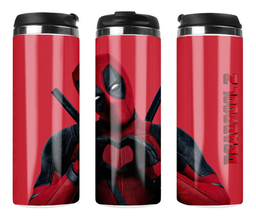 Deadpool Termo Blanco Personalizado