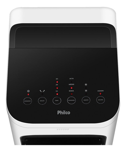 Climatizador De Ar Quente E Frio Display Touch 5 Em 1 Philco Branco