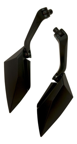 Imagem 3 de 3 de Retrovisor Esportivo Koso Todo Preto Honda Biz 100 C Ks 2013
