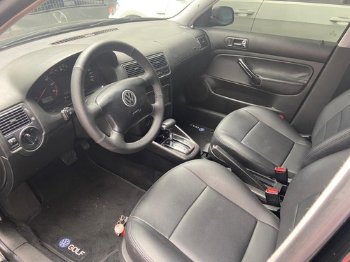 Imagem 9 de 14 de Golf 2.0 Automático + Couro + Som + Rodas 17 - Impecável