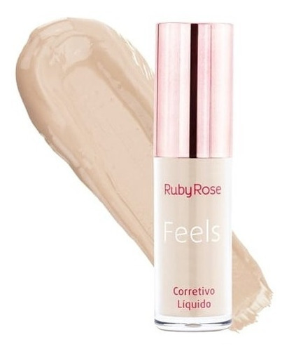 Corrector Líquido Feels Ruby Rose 6,6ml