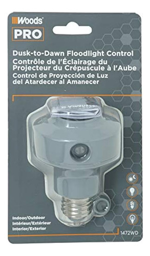 Toma De Control De Reflector Para Exteriores Woods 1472wd Co