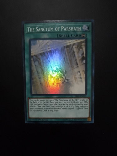 The Sanctum Of Parshath Sr05-en025 Yu Gi Oh! 1st Ed 