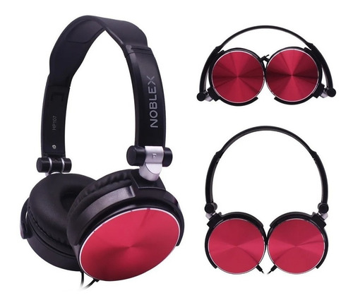 Imagen 2 de 4 de Auriculares Noblex Hp107br Con Microfono Conector 3.5mm
