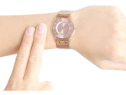 Relógio Swatch Hello Darling Feminino Sfp115m