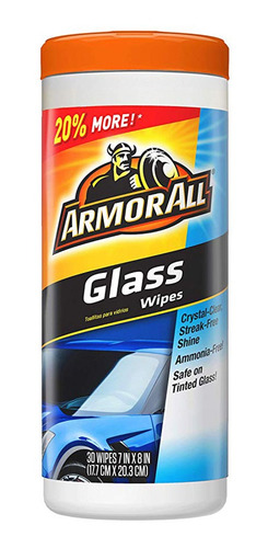 Imagen 1 de 1 de Toallita Limpia Vidrio Armorall Silicona 25ud