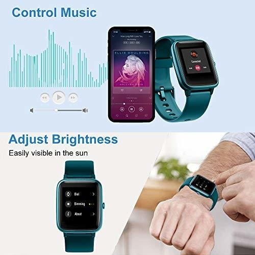 Imagen 8 de 8 de Reloj Smart Watch Para Teléfonos Android iPhone (verde)