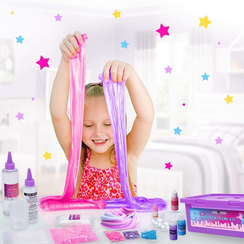 Imagen 6 de 7 de Kit Para Hacer Slime Unicornio Con Estuche Stationery