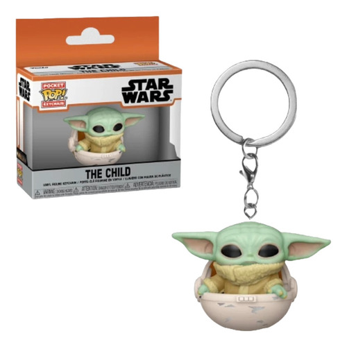 Llavero Pocket Pop: Star Wars Baby Yoda