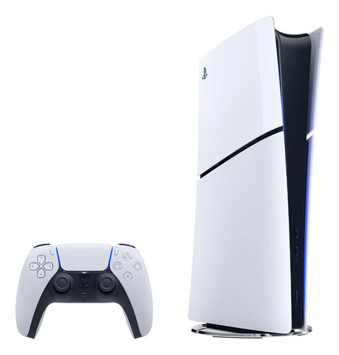 Sony Playstation 5 Digital Ps5 Slim Fortnite Cobalt Star Bundle 1tb - Excelente (Reacondicionado)